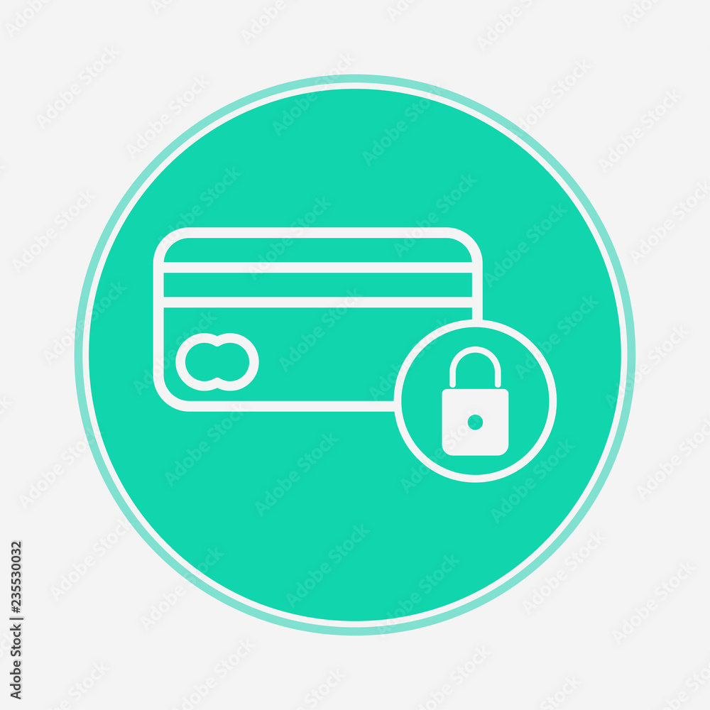 Credit card vector icon sign symbol Credit card vector icon sign symbol