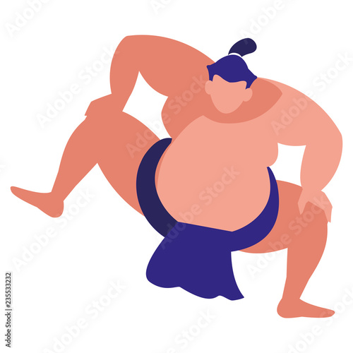 sumo wrestler design