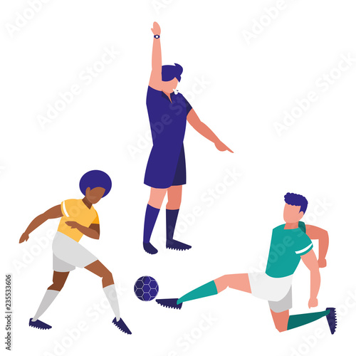 Soccer referee design