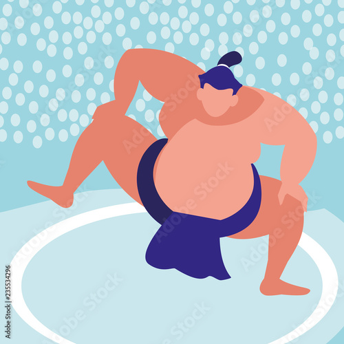 sumo wrestler design