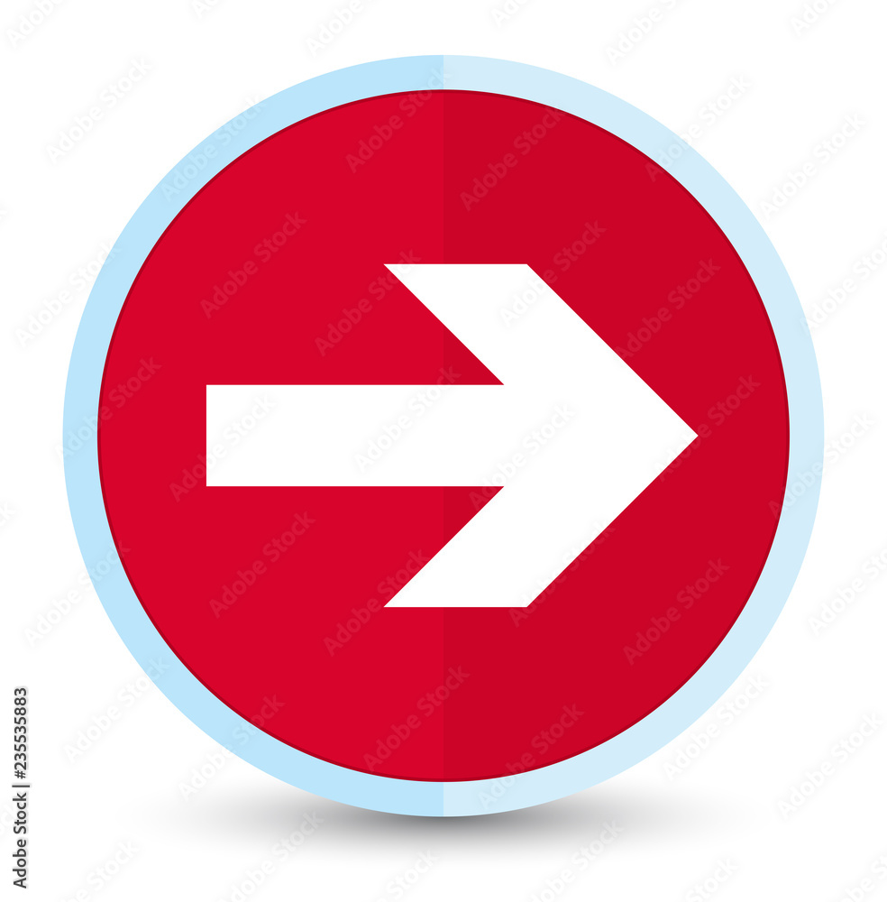 Next arrow icon flat prime red round button Next arrow icon flat prime red round button