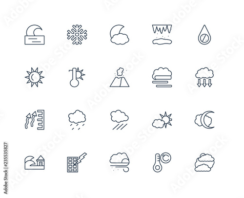 Clouds and sun, Celsius, Blizzard, Lightning, twilight, Hurrican