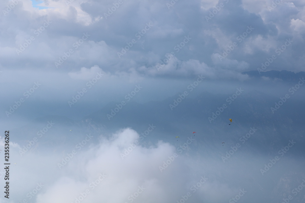 Fototapeta premium weitsichtiger Himmel
