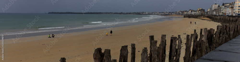 Saint-Malo, Vue panoramique, France