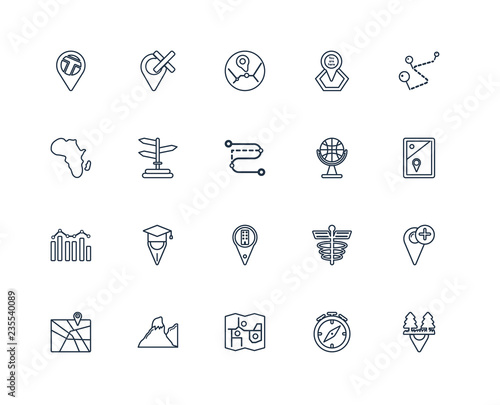 Motion, College Pin, Touristic map, Terrain, Add to Map, Nationa