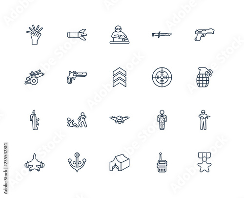 Condecoration, Militar Radio, Tent, naval, Jet, Gun, Radar, figh