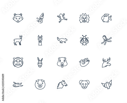 Bat, puppy, Alpaca, Pig, Whale, Fish, Ladybug, Beaver, Tiger, Ll