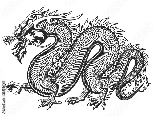 Traditional Asian Dragon
