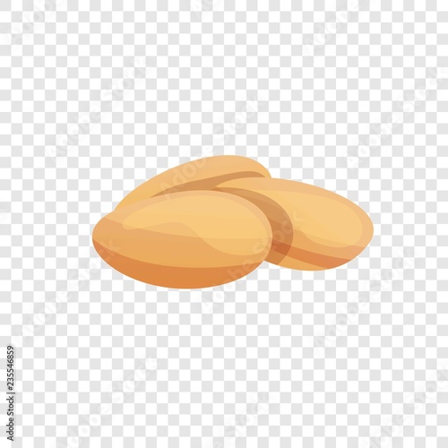 Soy nuts icon. Cartoon of soy nuts vector icon for web design  