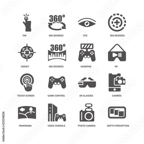 Depth perception, 360 degrees, Tap, Camera, Ar glasses, Game con