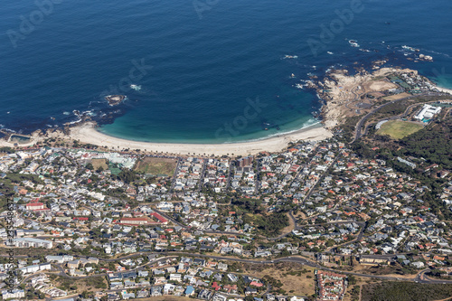 Downtown Kapstadt vom Tafelberg aus gesehen