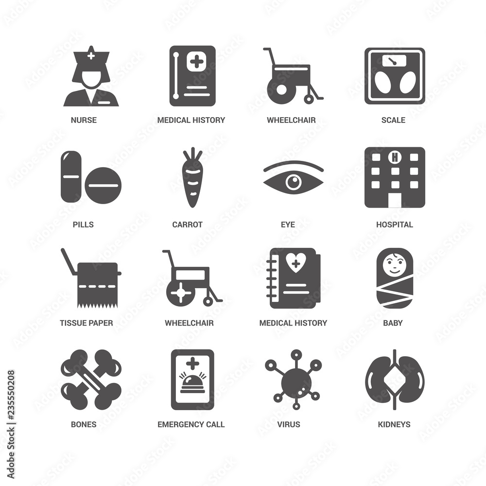 Φωτογραφία Kidneys, Hospital, Eye, Bones, Baby, Nurse, Pills, Tissue paper,