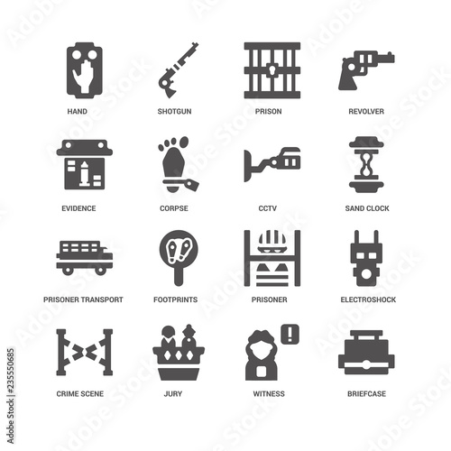 Briefcase, Corpse, Hand, Shotgun, Electroshock weapon, Prisoner,