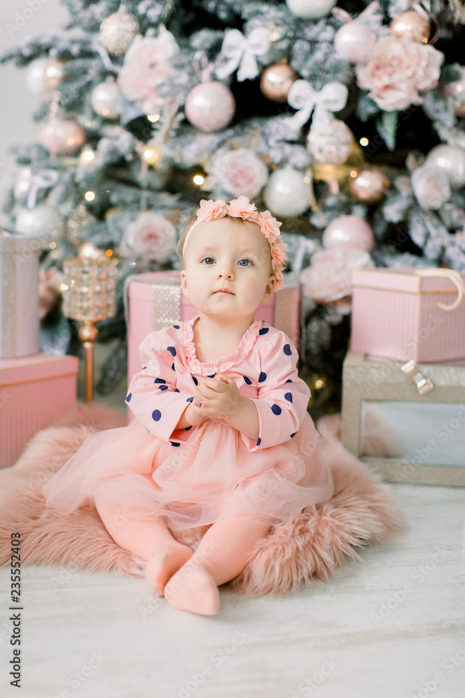 Furry pink dress online