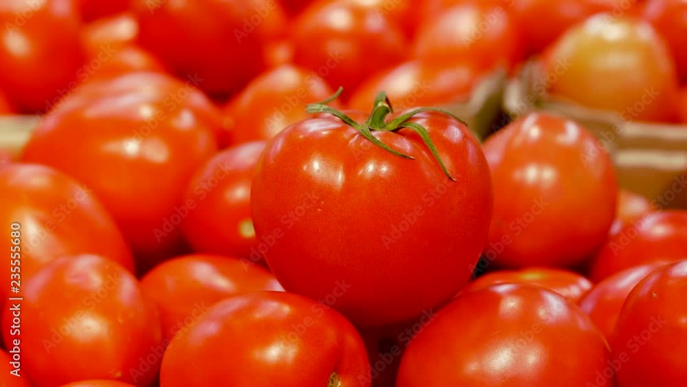 Delicious red tomatoes. Close up Delicious red tomatoes. Close up