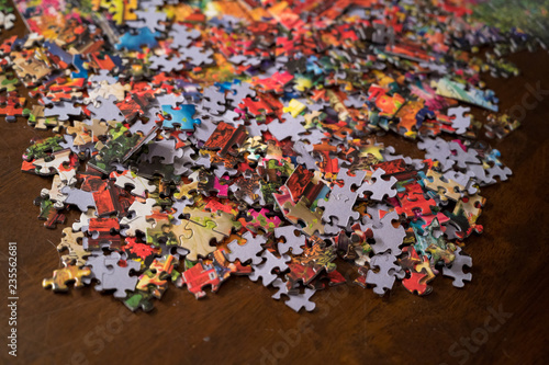 so many puzzle peices