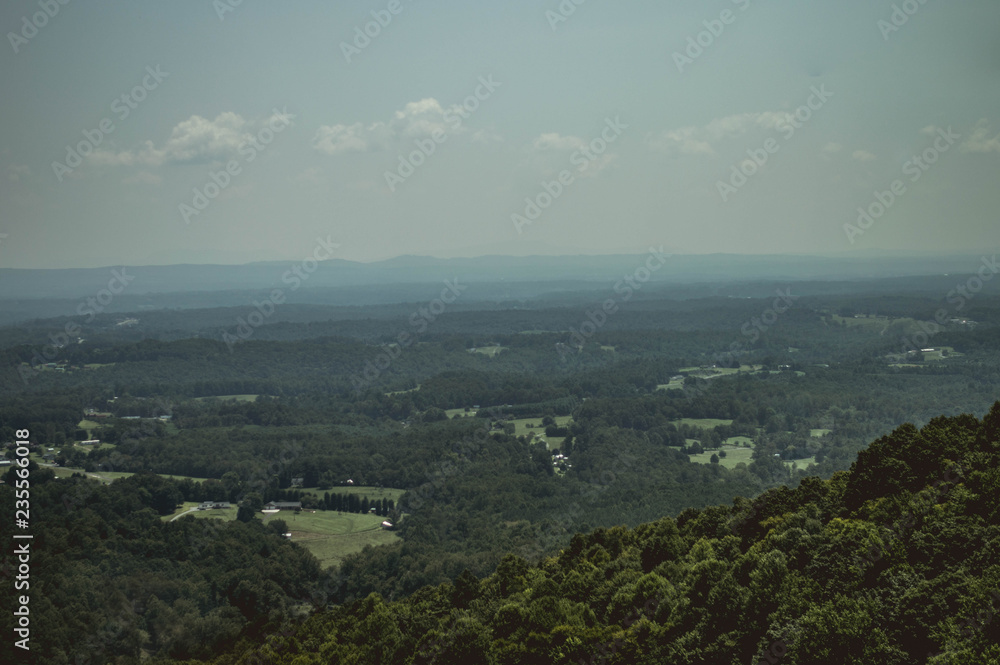 Fototapeta premium aerial view of nature