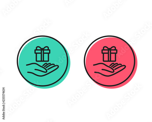 Loyalty Program Line Icon Gift Box Sign Present Symbol Positive And Negative Circle Buttons Concept Good Or Bad Symbols Loyalty Program Vector Stock Vector Adobe Stock Loyalty Program Line Icon Gift Box Sign Present Symbol Positive And Negative Circle Buttons Concept Good Or Bad Symbols Loyalty Program Vector Stock Vector Adobe Stock