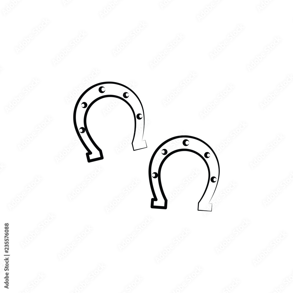 Horse tracks icon. Element of animal track for mobile concept and web apps. Hand drawn Horse tracks icon can be used for web and mobile Horse tracks icon. Element of animal track for mobile concept and web apps. Hand drawn Horse tracks icon can be used for web and mobile