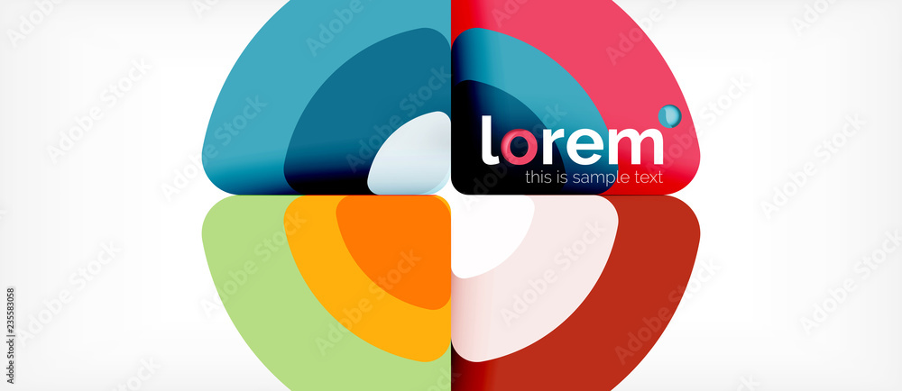 Circles and triangles geometric abstract background. Trendy abstract layout template for business or technology presentation or web brochure cover, wallpaper Circles and triangles geometric abstract background. Trendy abstract layout template for business or technology presentation or web brochure cover, wallpaper