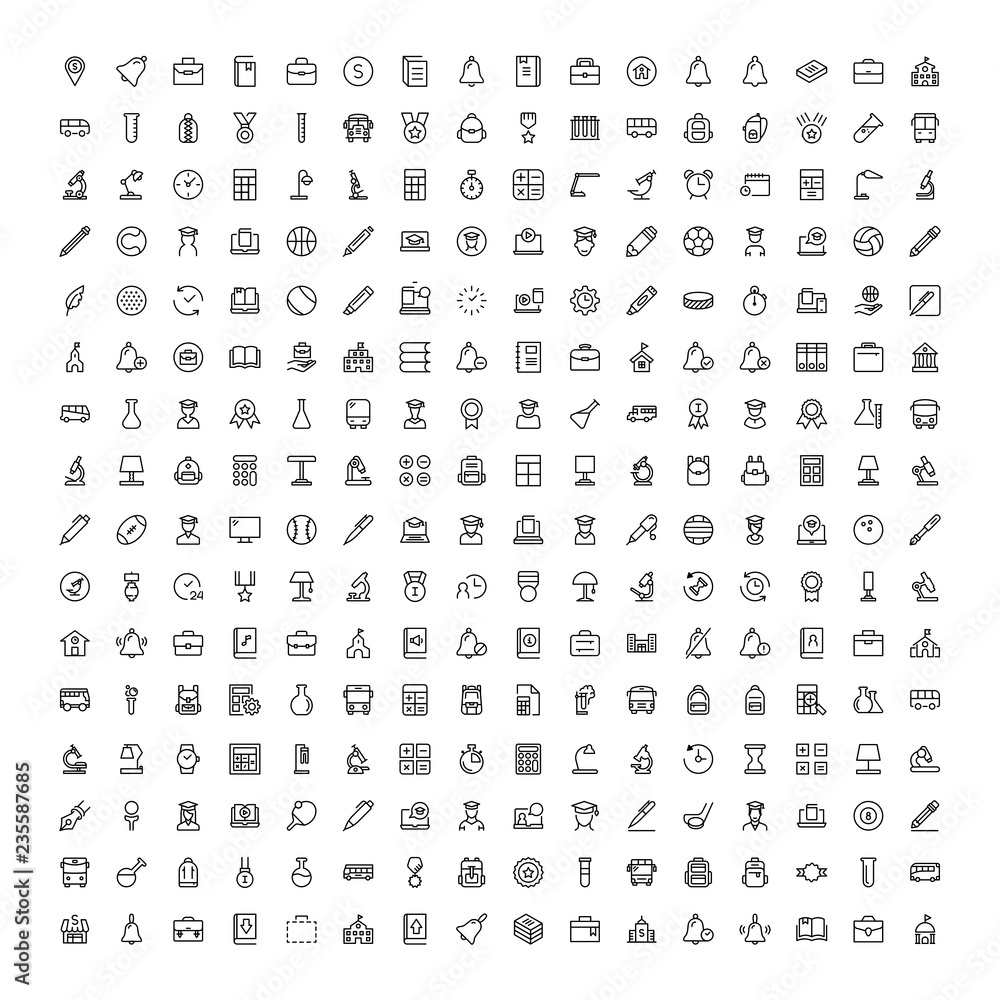 Flat icon set Flat icon set