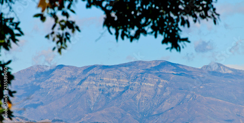 Topa Topa Mountains in Fall 
