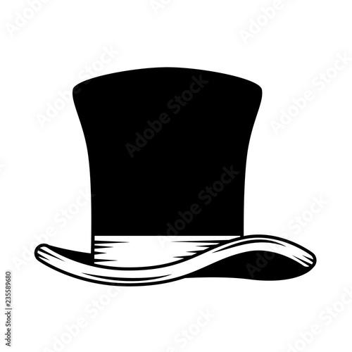 gentleman top hat icon