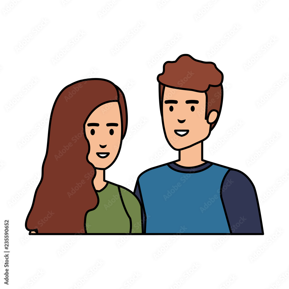 couple avatar characters icons couple avatar characters icons