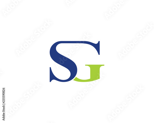 SG Letter Logo Icon 001