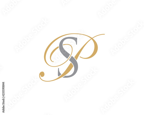 SP PS Letter Logo Icon 001