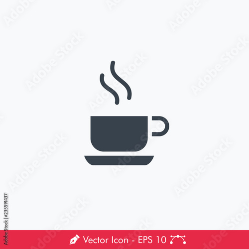 Coffee   Tea Icon   Vector