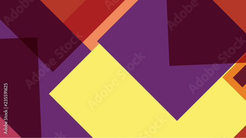 Pattern with a colored box with a white background