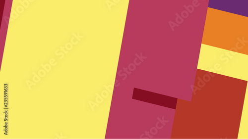 Pattern with a colored box with a white background