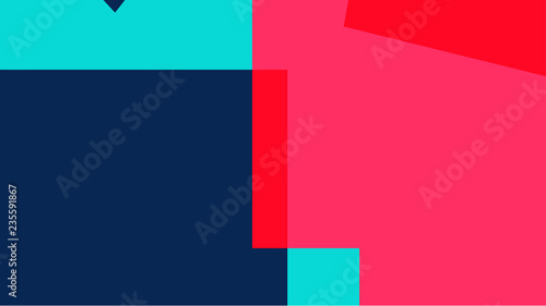 Pattern with a colored box with a white background