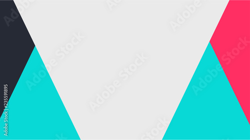 Pattern with a colored box with a white background