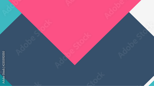 Pattern with a colored box with a white background