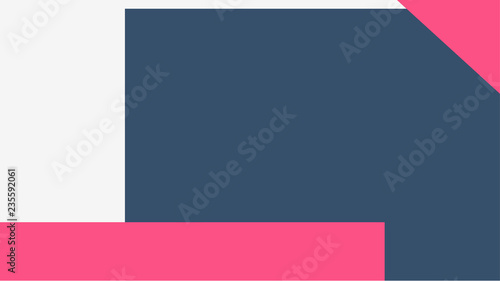 Pattern with a colored box with a white background