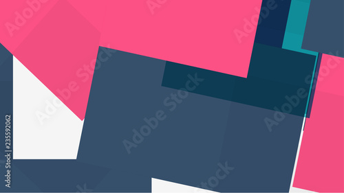 Pattern with a colored box with a white background