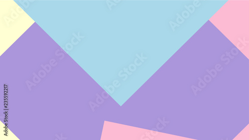 Pattern with a colored box with a white background