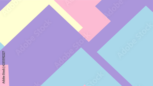 Pattern with a colored box with a white background