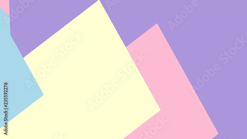 Pattern with a colored box with a white background