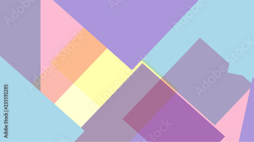 Pattern with a colored box with a white background
