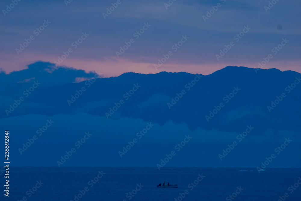 Fototapeta premium amanecer bahia de banderas nayarit mèxico