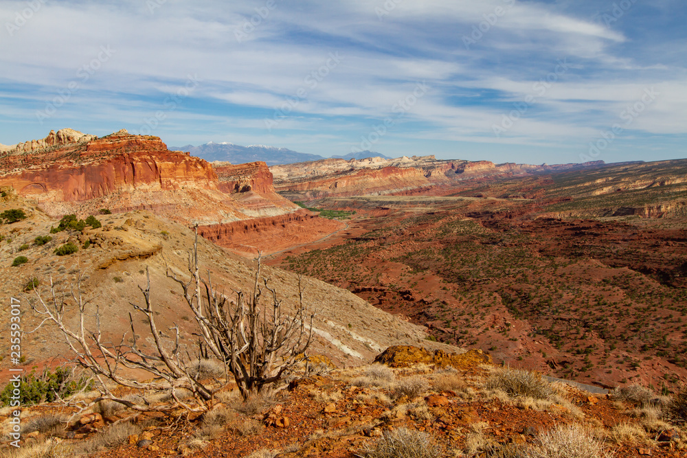 Capitol Reef National Park in the water pocket folds scenic landscape that makes this park famous Capitol Reef National Park in the water pocket folds scenic landscape that makes this park famous
