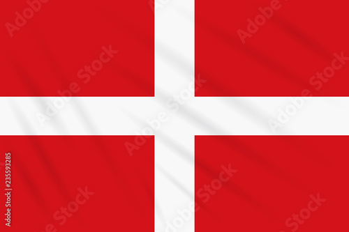 Flag of Sovereign Military Order of Malta, vector