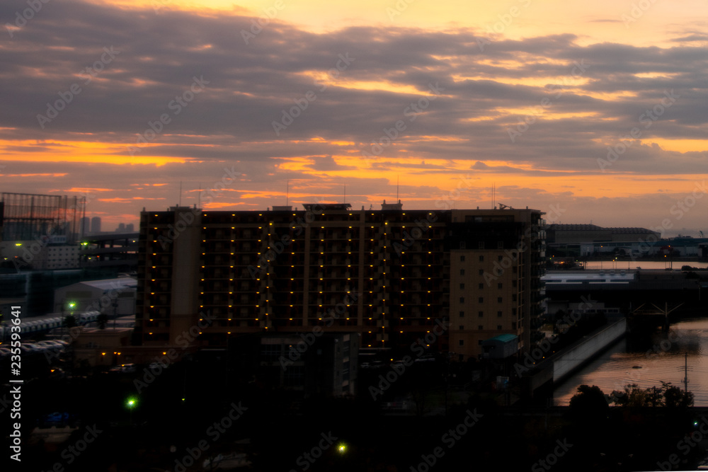Fototapeta premium city landscape