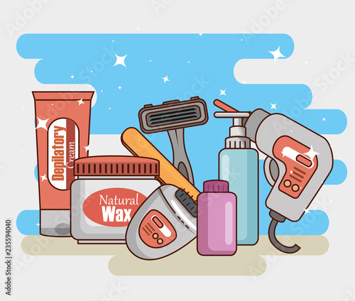 hair removal set products