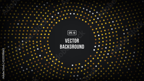 Ddisco circles. Vector bachground