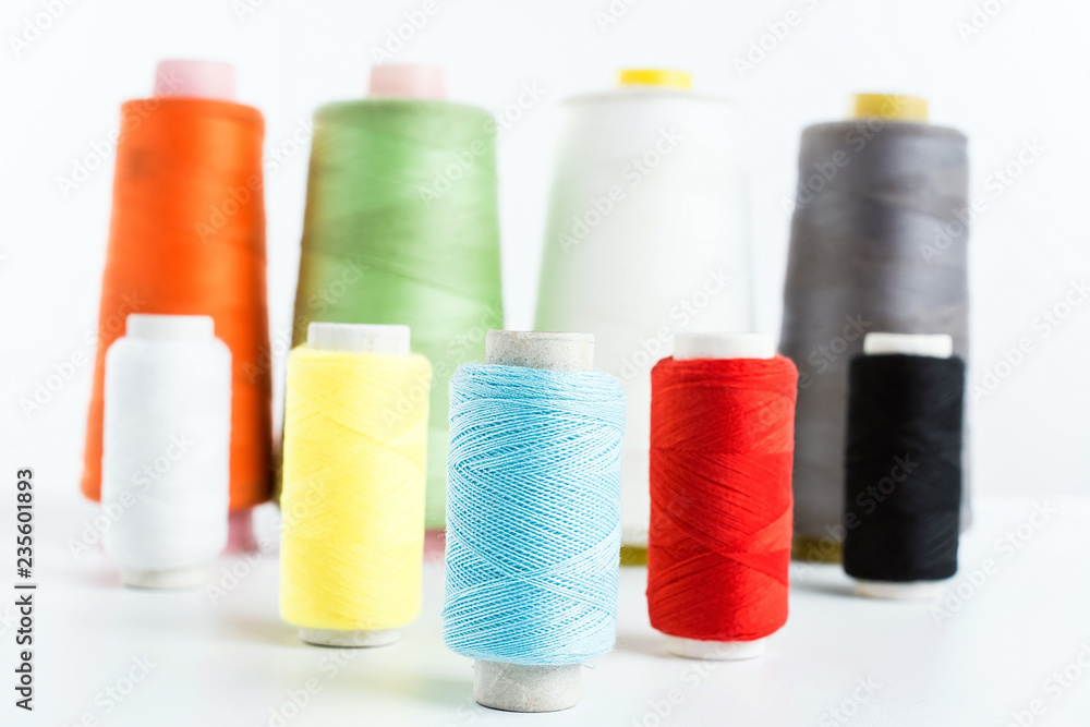 Sewing thread / textile industry background material Sewing thread / textile industry background material