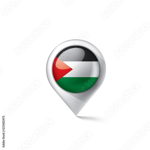 Free Download Palestine flag, vector illustration on a white background - GFXLoad